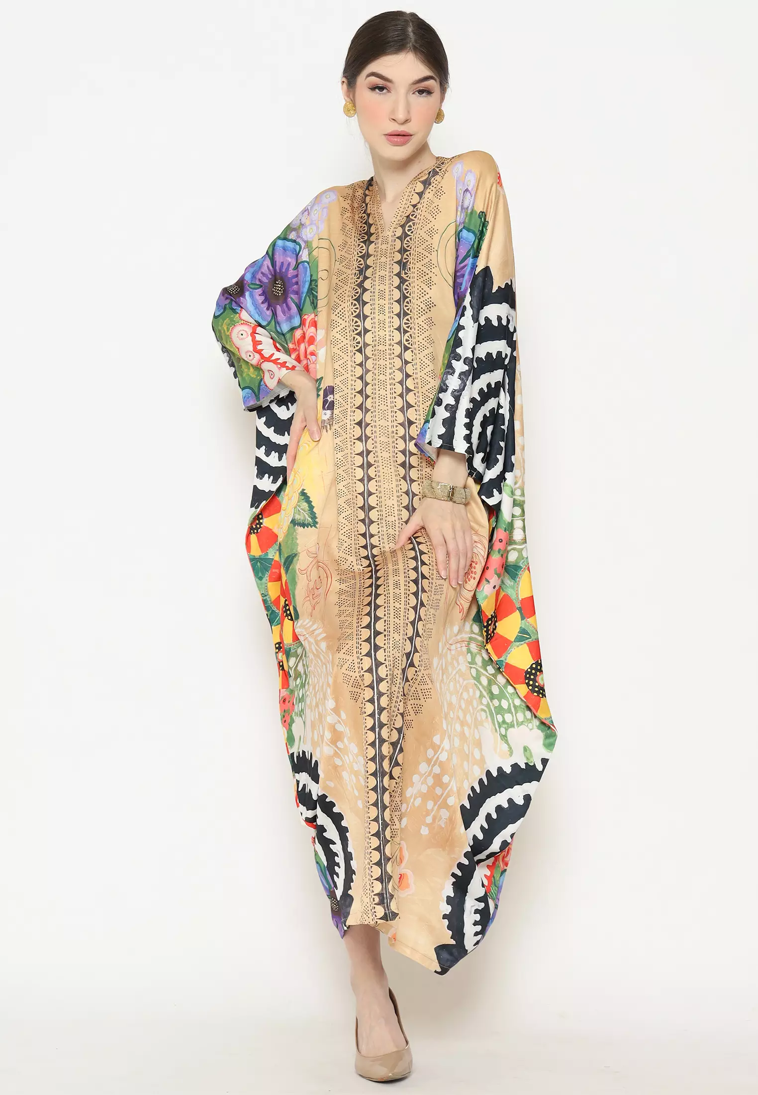 Kanzi Long Sleeve Kaftan