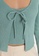 Trendyol green Lacing Detail Knit Cardigan and Top Set D57D4AA62C57E5GS_3