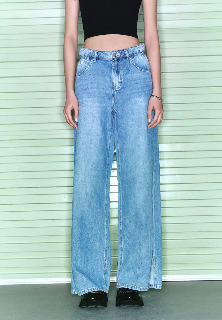 GUESS Eco Pop '70s Split Hem Jeans