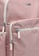 NUVEAU pink Contrast Zip Nylon Backpack FAAF3AC199CDE8GS_4