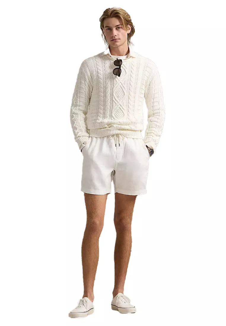 6-Inch Polo Prepster Linen Short