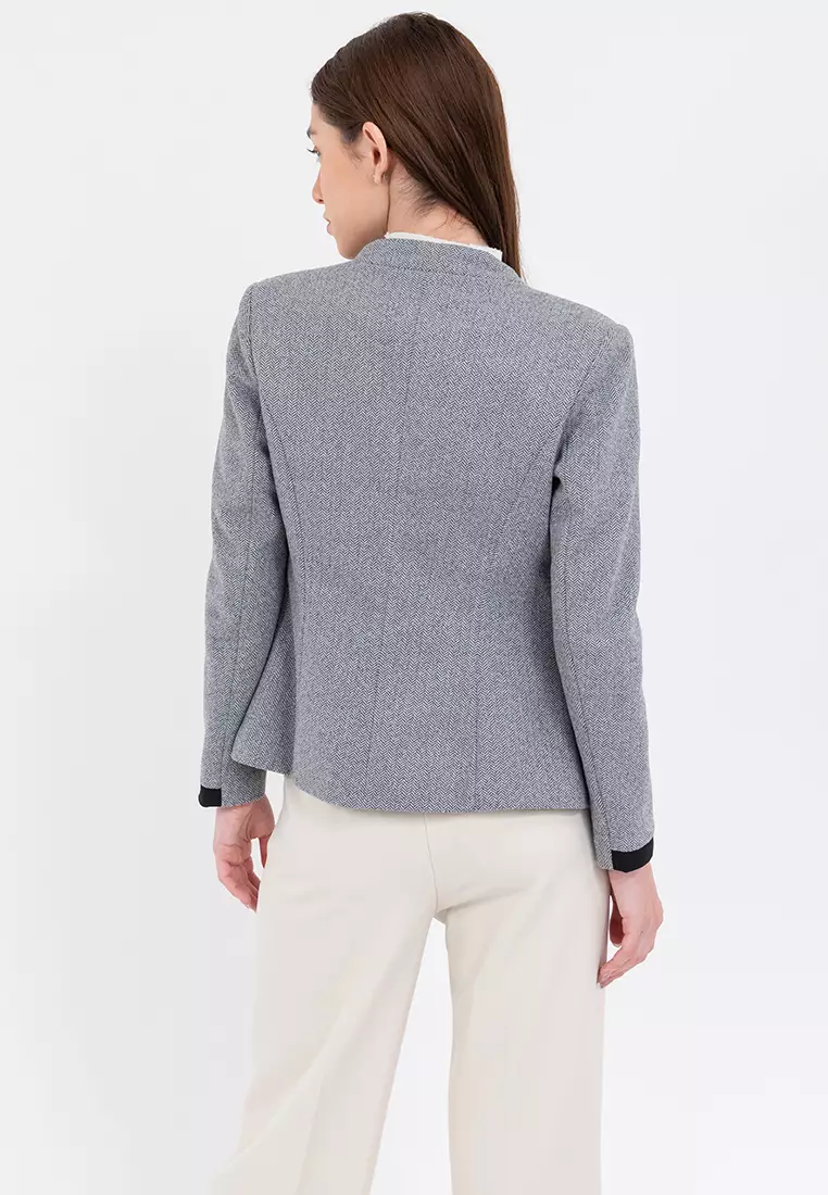 Herringbone Blazer