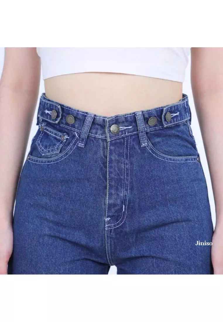 Highwaist Adjustable Baggy Jeans 440 UNDER AGE