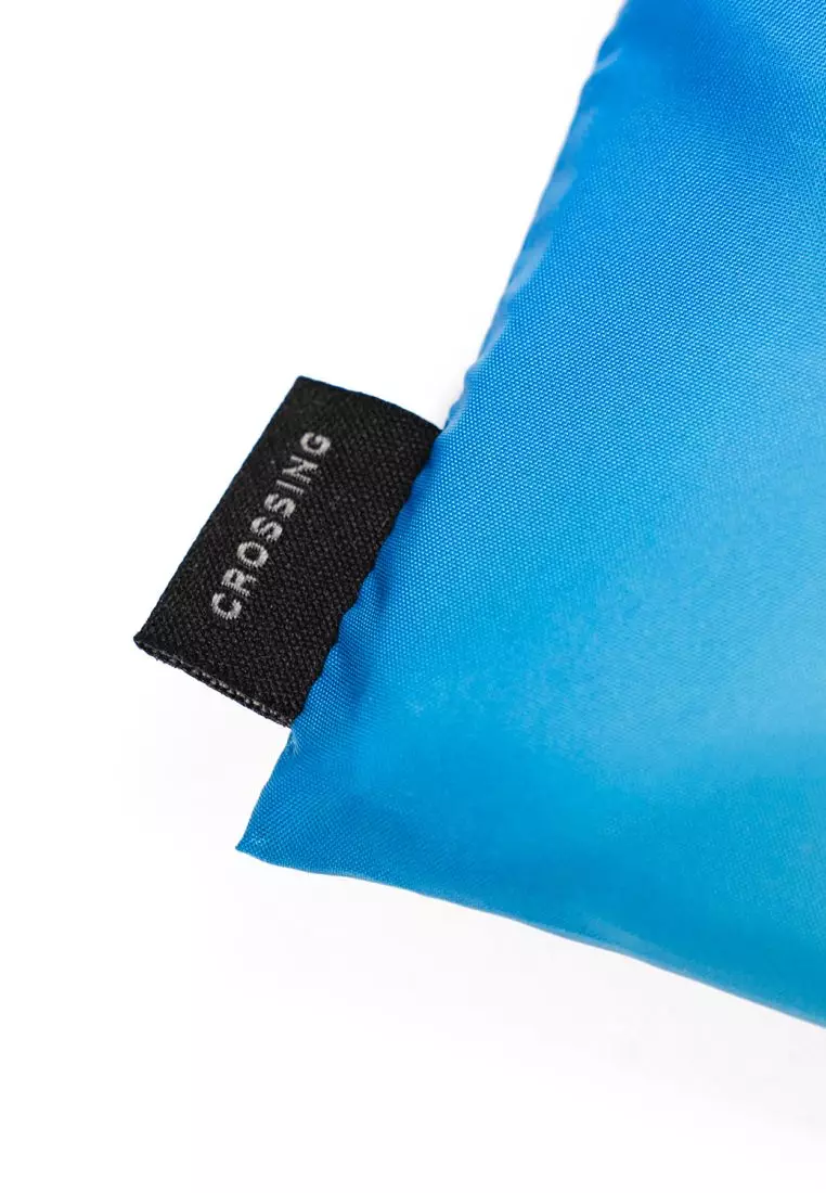 Crossing Recycled Foldable Bag - Ombre Dream - Aqua/Sea