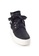 Shu Talk black Amaztep Suede Leather Ribbon Lace-Up High Top Sneakers C28ABSH5B4E55EGS_2