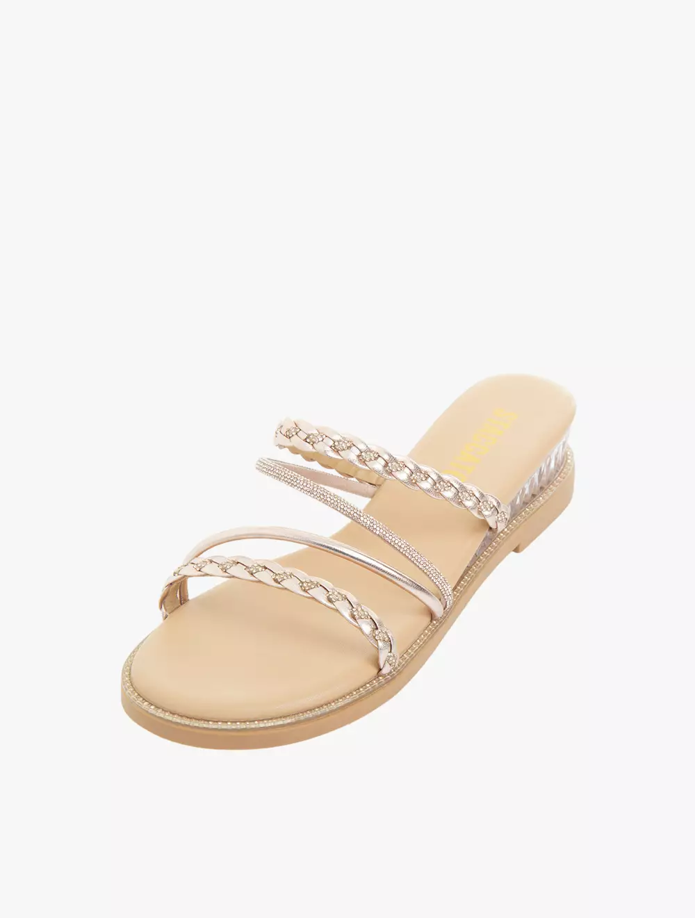 Staccato Women's 26501-CH0 Sandals - Champagne