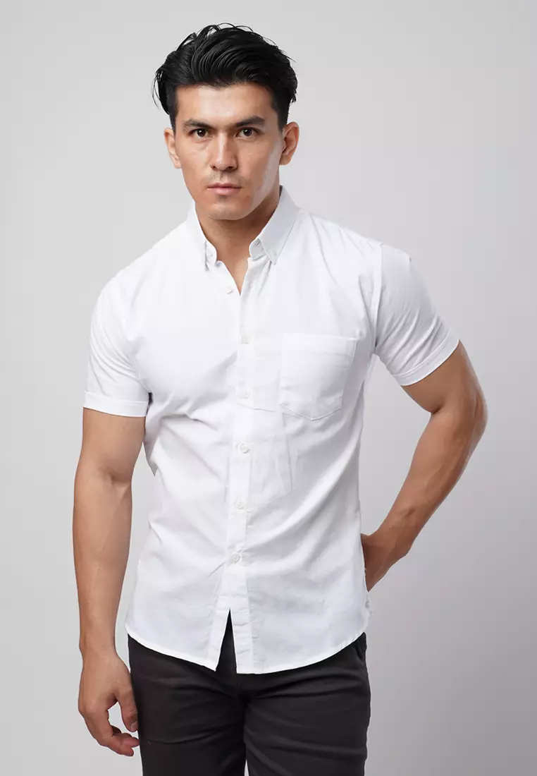 Super White Oxford SS Shirt
