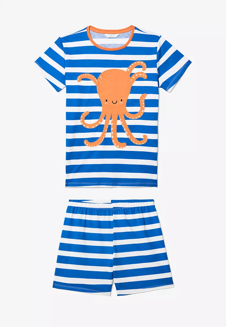 Buy Penti Boy's Octopus Pajama Set 2025 Online | ZALORA Philippines