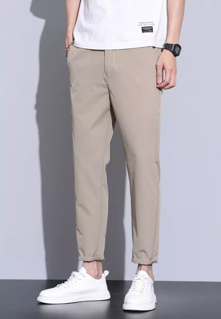 Elasticated Waist Ankle Pants