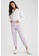 DeFacto purple High Waist Cotton Trousers AD9FCAA1AAE548GS_1