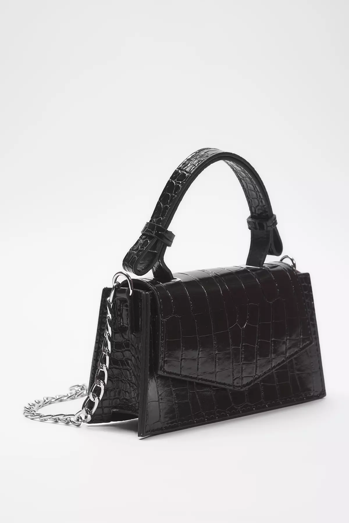 Cross-Effect Mini Crossbody Bag