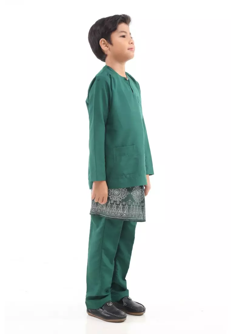 Baju Melayu Moden Teluk Belanga For Kids