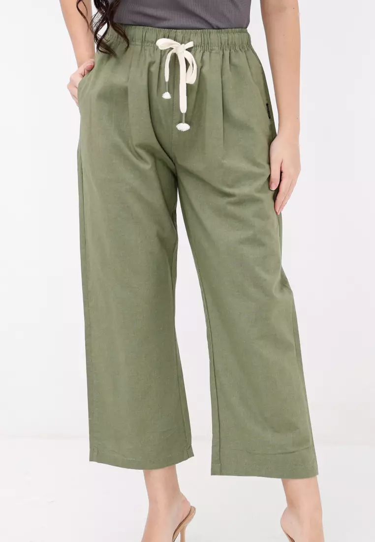 Wide Leg Trousers