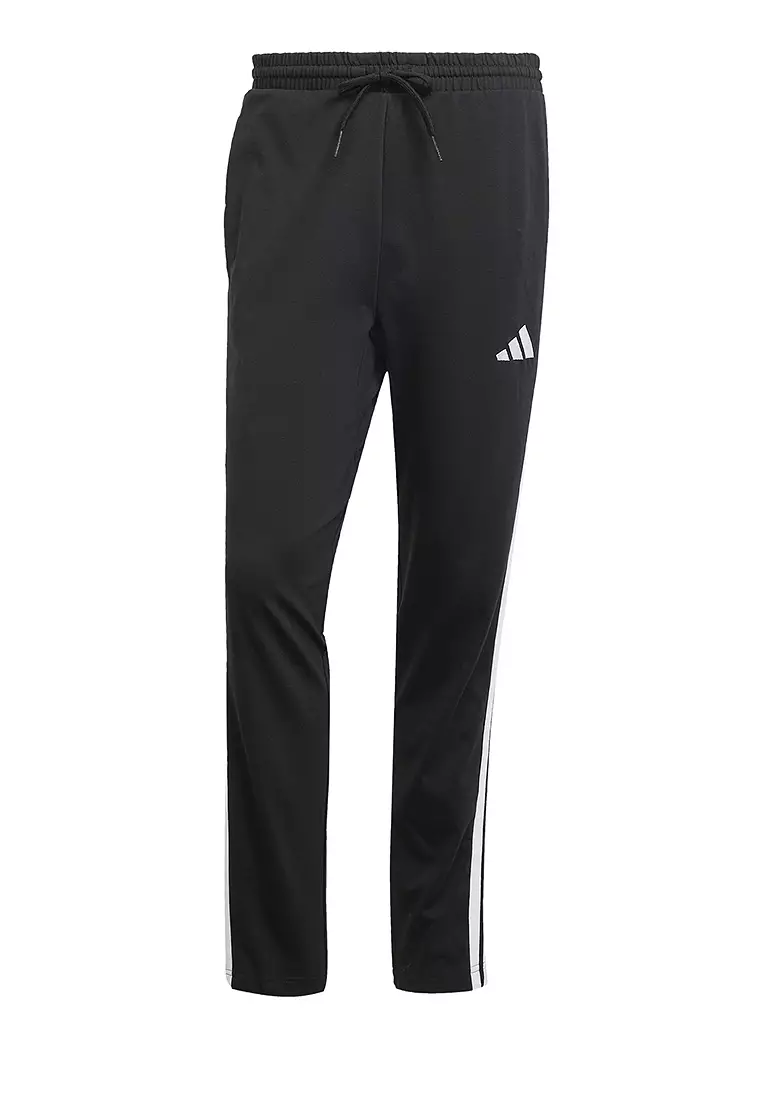 Essentials 3-Stripes Single Jersey Pants