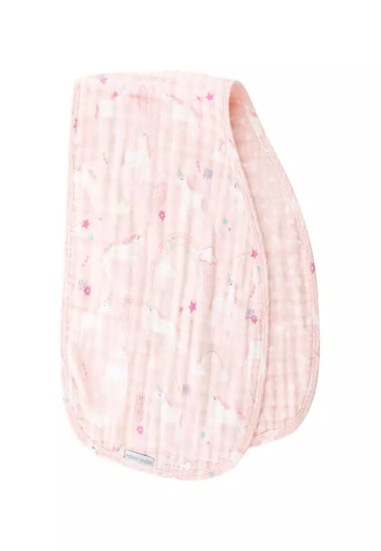 Stephen Joseph Muslin Burp Cloth Unicorn For Babies