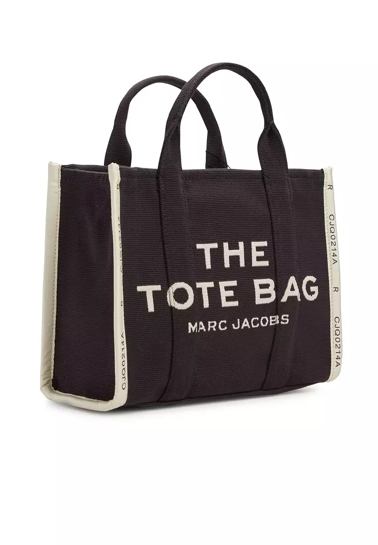 Buy Marc Jacobs MARC JACOBS The Jacquard Medium Tote Bag Black M0017027 ...