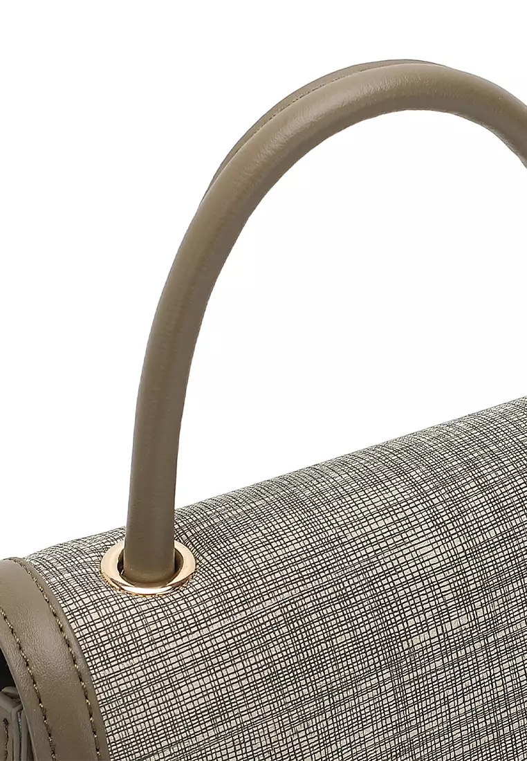 Women's Top Handle Bag / Sling Bag / Crossbody Bag / Shoulder Bag - Fatigue