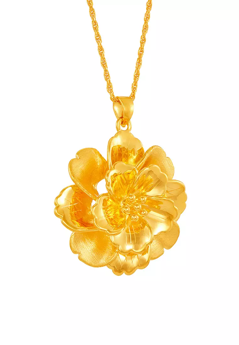 HABIB 999/24K Yellow Gold Pendant 9GP00701224