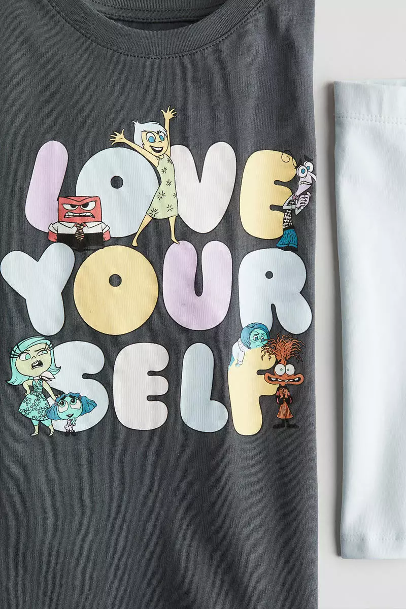Inside Out Disney 2-piece printed set