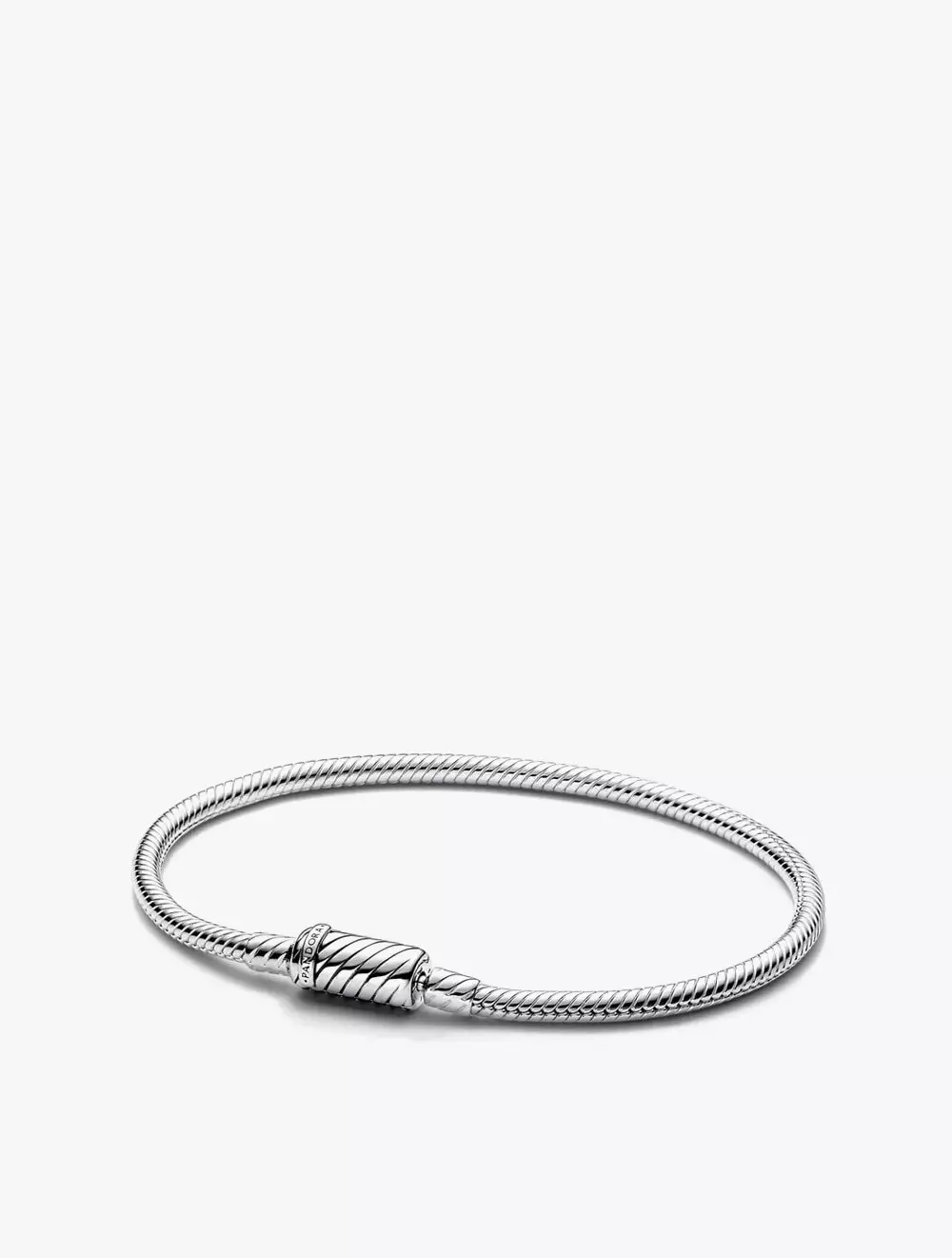 Jual PANDORA Snake chain sterling silver bracelet with magnetic