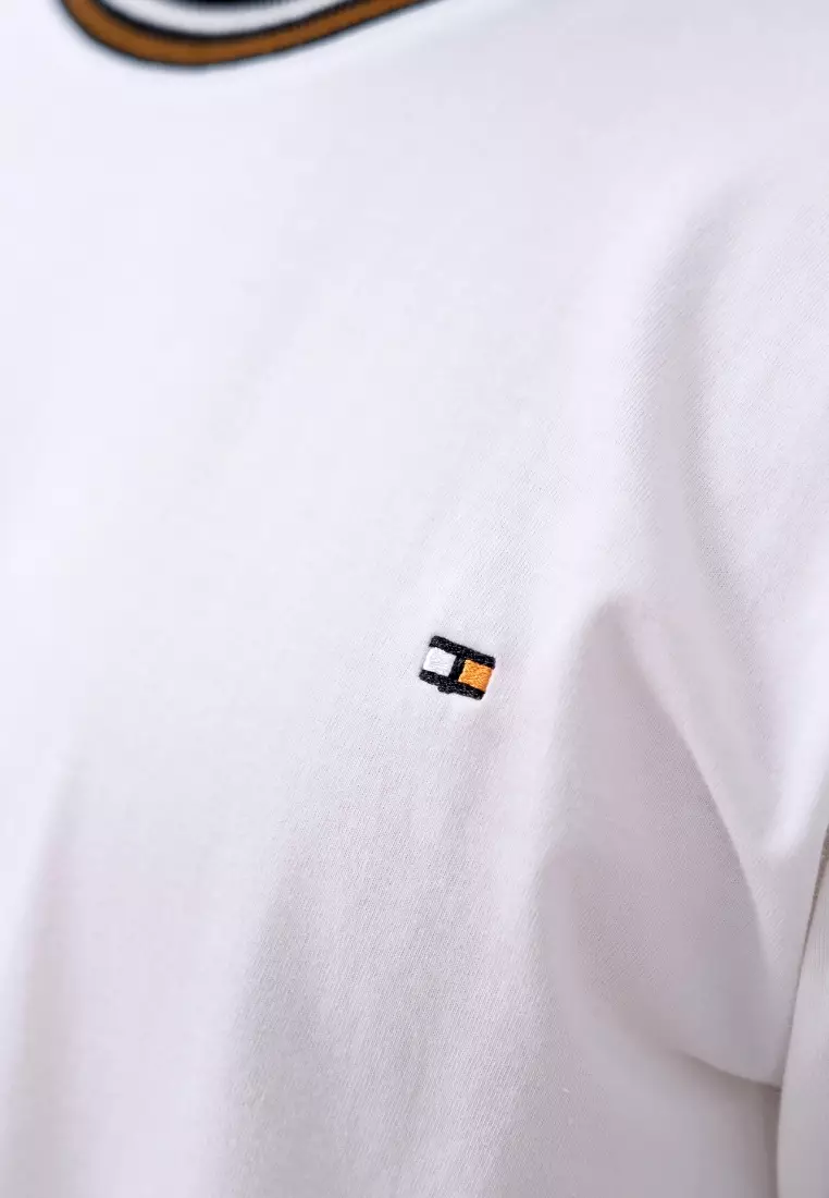 Ryusei Kaos Pria Masahiro Basic White