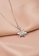 ZITIQUE silver Women's Korean Style Snow Flower Necklace - Silver 4EFBEAC1B28341GS_2