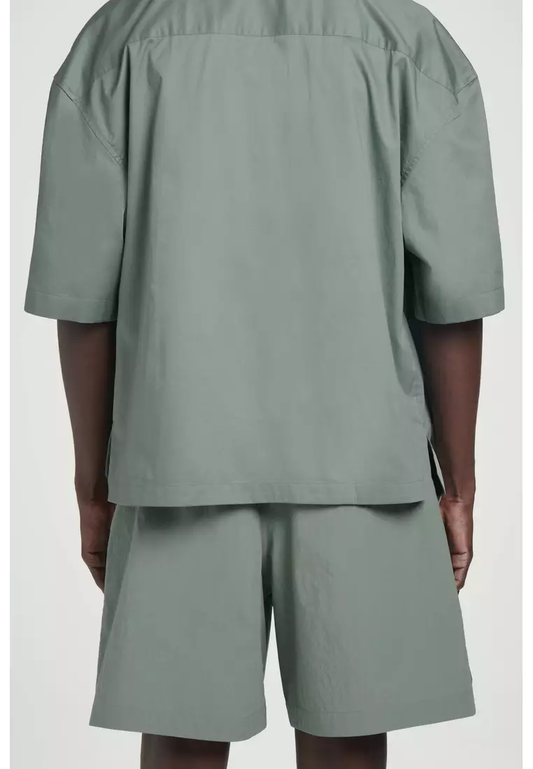 PIMA COTTON ELASTICATED SHORTS