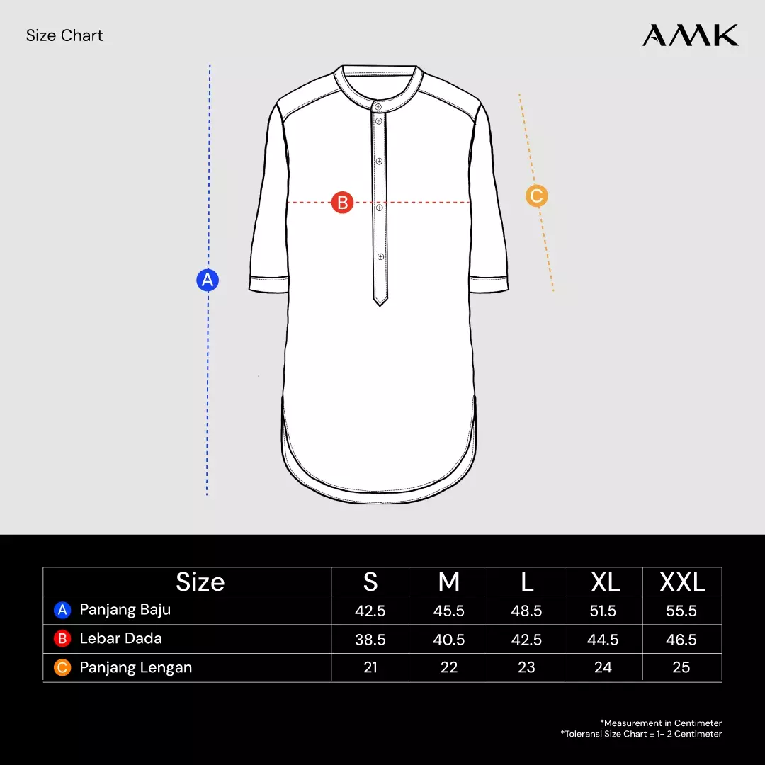 AMK Sarimbit Keluarga Set Bakhati Series White Junior Koko anak