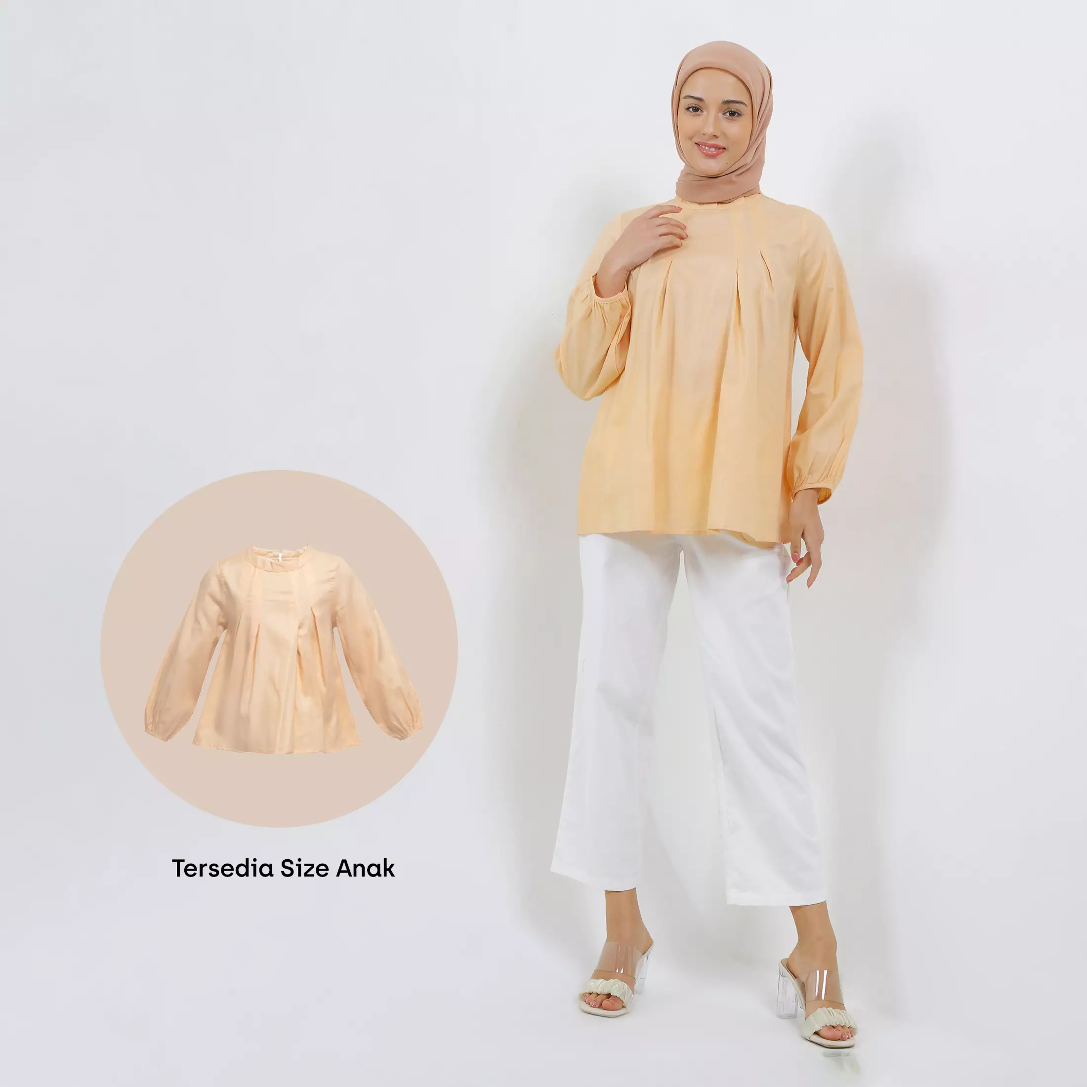 MFMW Lexima Atasan Blouse Cream