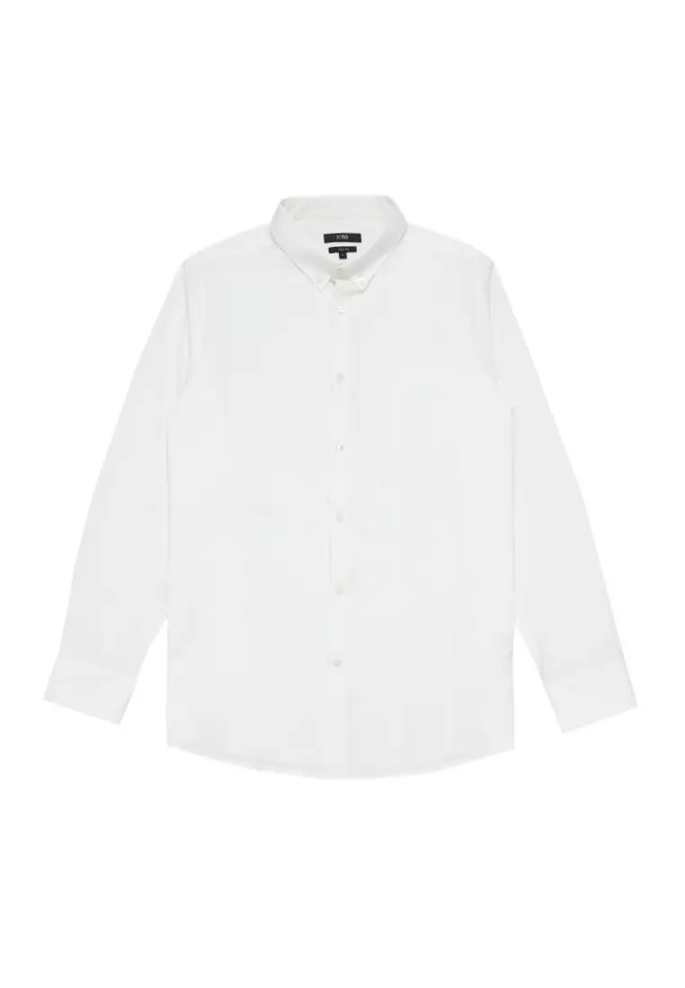 Jobb Steelcase Kemeja Pria Lengan Panjang Slim Fit Putih