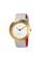 NOVE gold NOVE Streamliner Swiss Made Quartz Leather Watch for Men 46mm White Gold A005-01 4357BACAA0A784GS_6