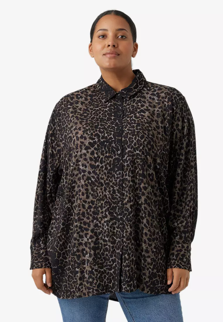 Buy Vero Moda Plus Size Oversize Shirt Online ZALORA Malaysia