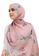 Buttonscarves pink Buttonscarves Le Costa Satin Shawl Dusty 0310FAAEBC4567GS_2