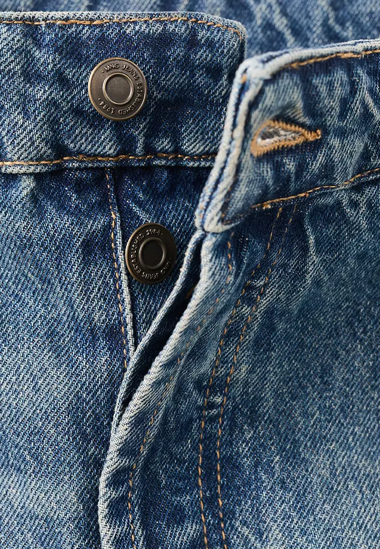 Straight Low-Waist Jeans