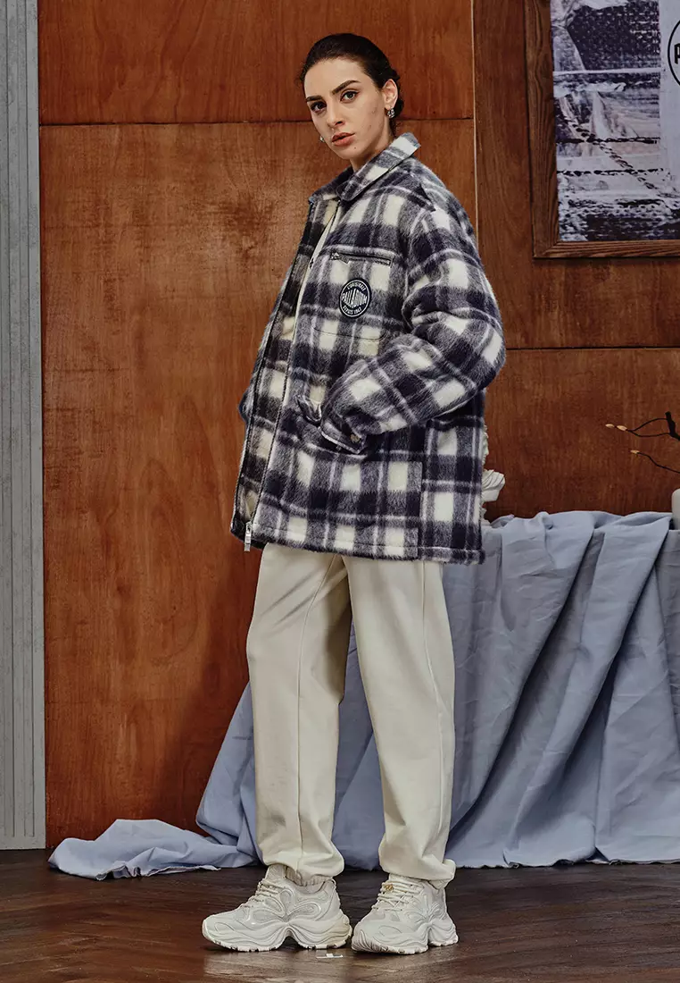 男裝 PALLADIUM LOGO 格紋外套