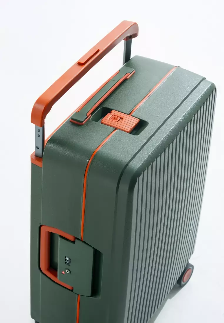 Gamma 24" Medium Hard Case Zipperless Luggage Olive