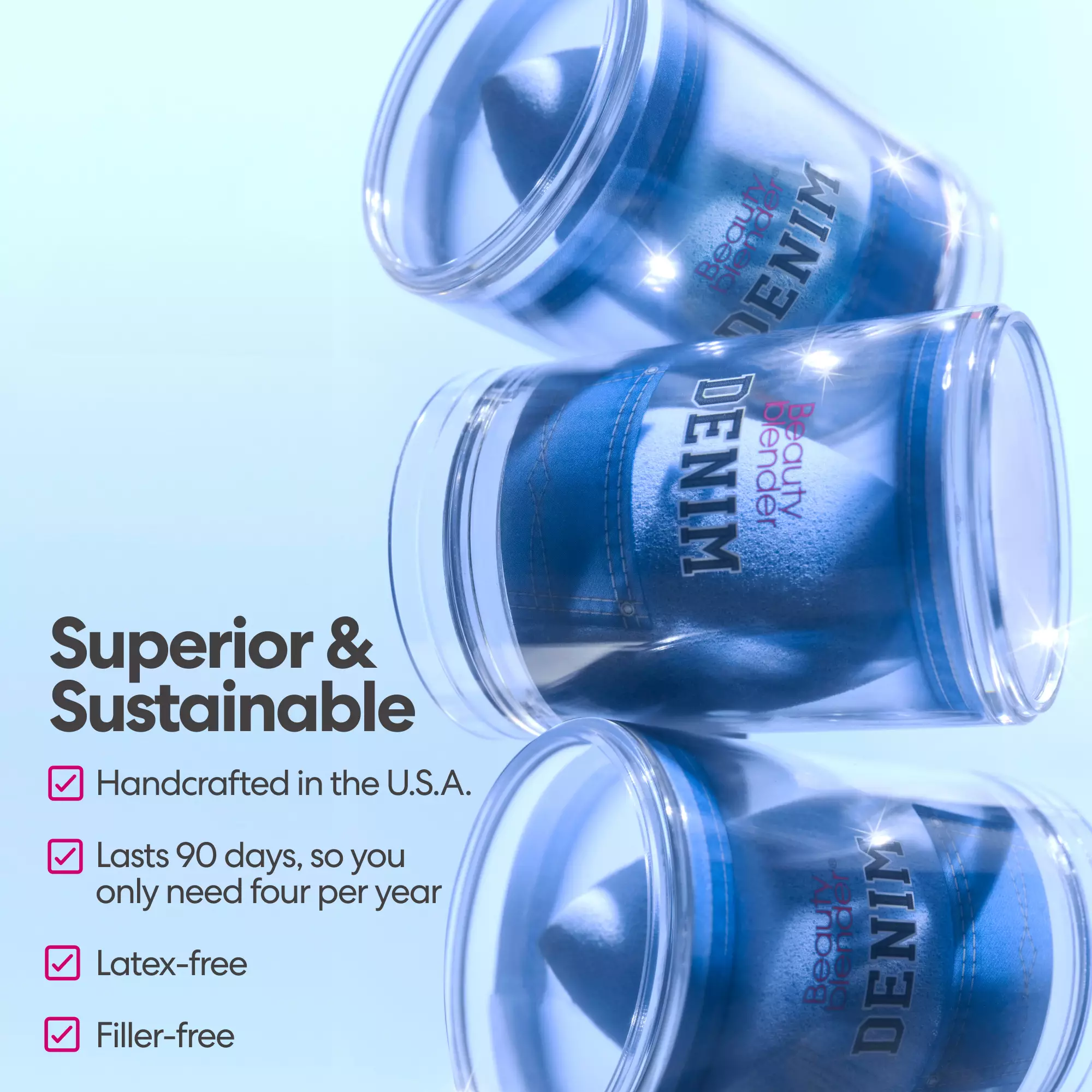 Beautyblender Denim Makeup Sponge