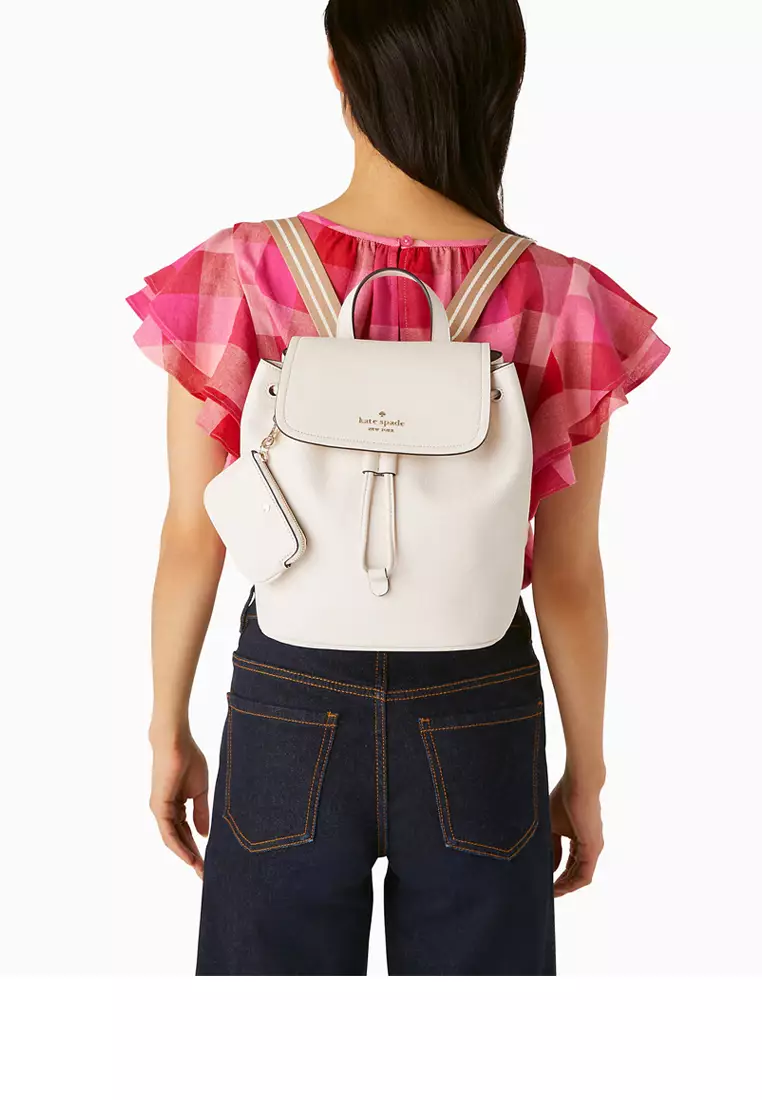 Kate spade medium flap backpack sales