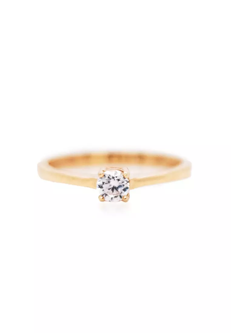 Buy KARAT WORLD Karat World 18K HQZ Yellow Gold 2023 Online ZALORA