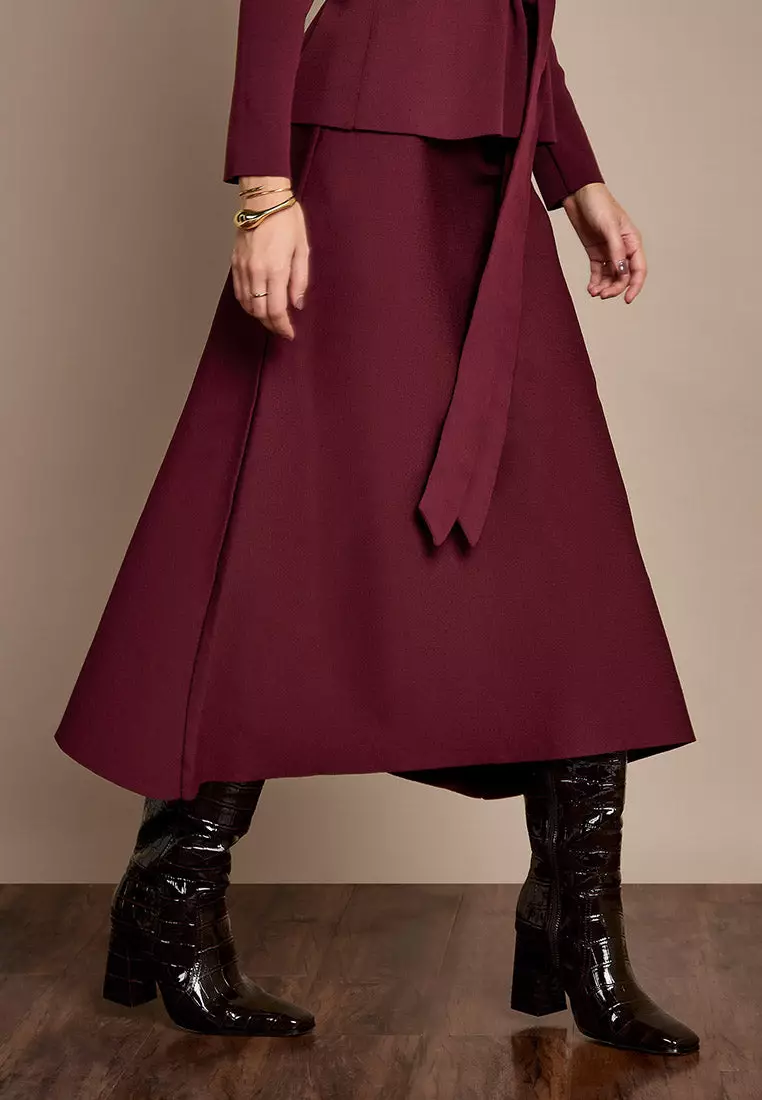 GWD Iris Knitted Midi Skirt