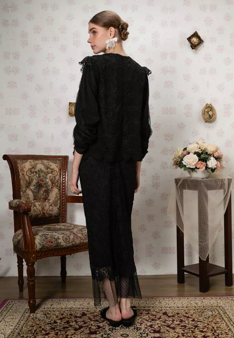 DAHLIA LACE KURUNG SET