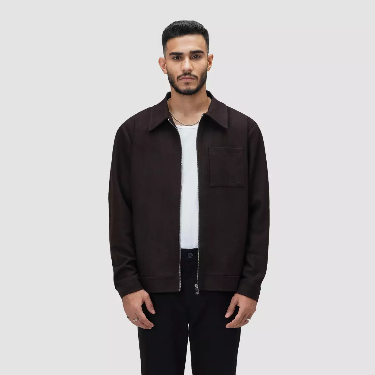 CELCIUS Cashmere Wool Jacket I31000413C Brown