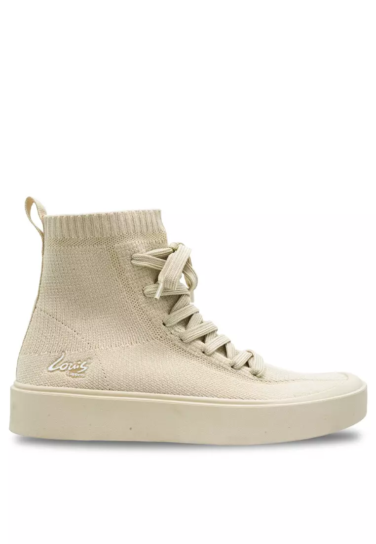 Discount on Louis Cuppers  shoes - SKU: Louis Cuppers Women Lace up Knitted Lifestyle Sneakers - 240181010