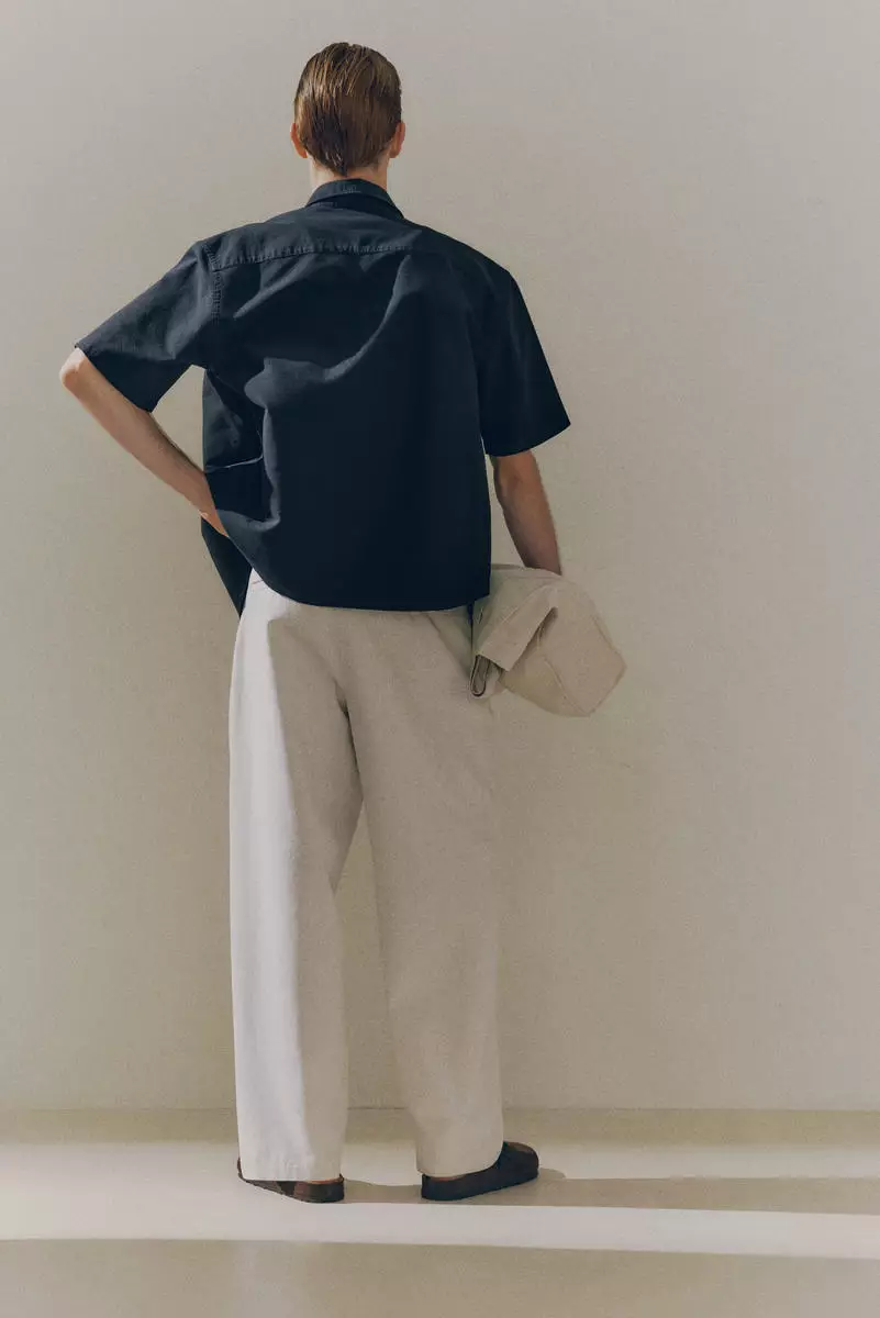 Regular Fit Short-sleeved Oxford shirt