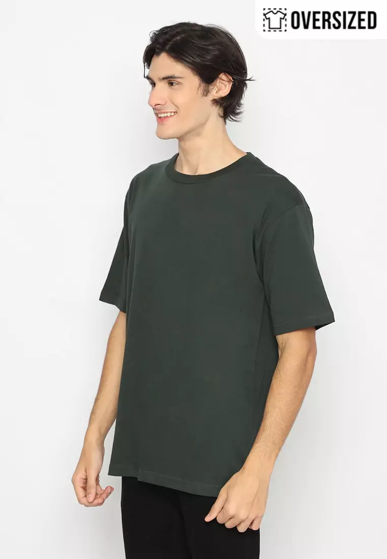 RBJ T-Shirt Cotton Combed Polos Oversized Pria 2079250001