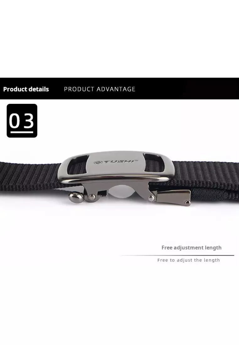 3.5CM Thickened Nylon Automatic Buckle Outdoor Belt