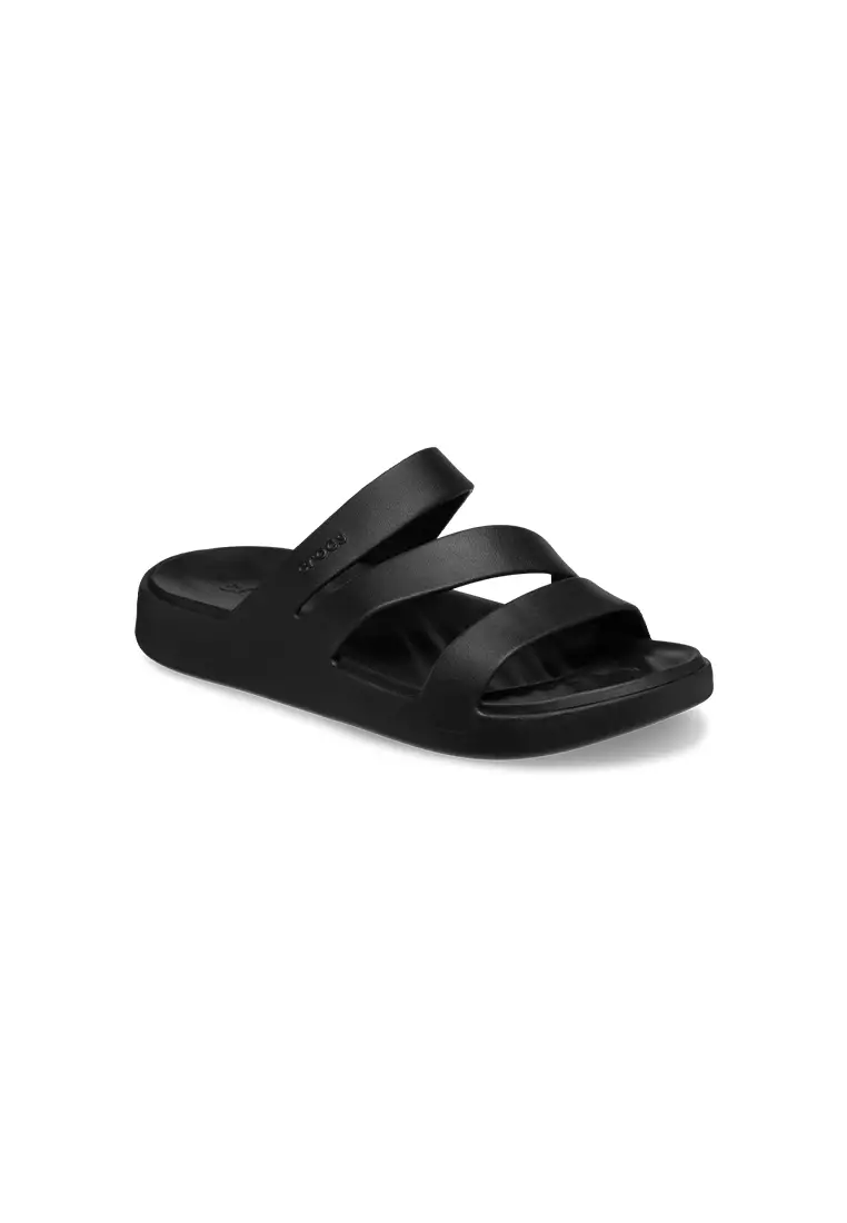 Discount on Crocs  shoes - SKU: Women's Getaway Strappy in Black