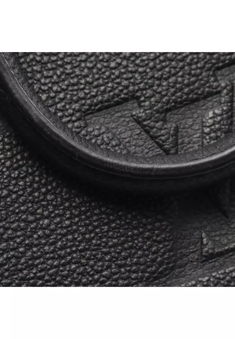 Pre-Loved Louis Vuitton Petite Sac Plat Monogram Empreinte Noir Handbag leather black 2WAY