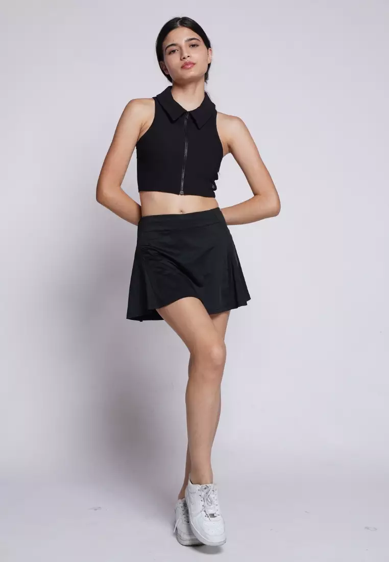 Ayanna Flounce Tennis Skirt