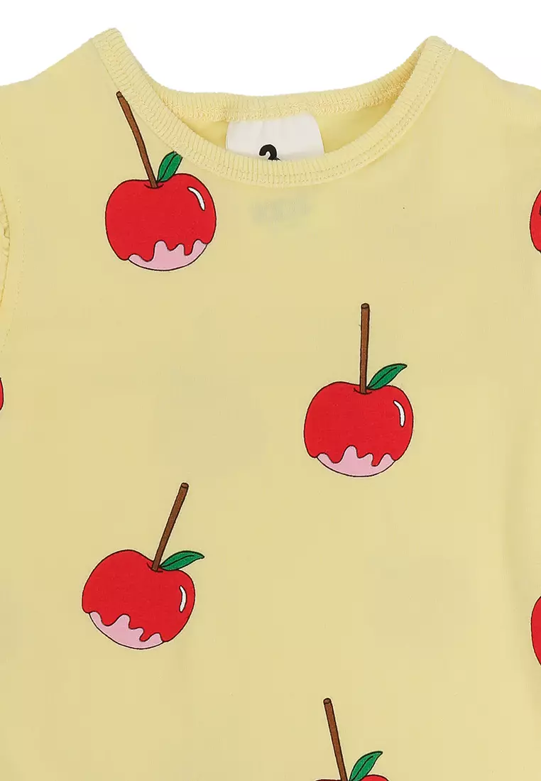 Stacey Short Sleeves Flutter Pyjama Set